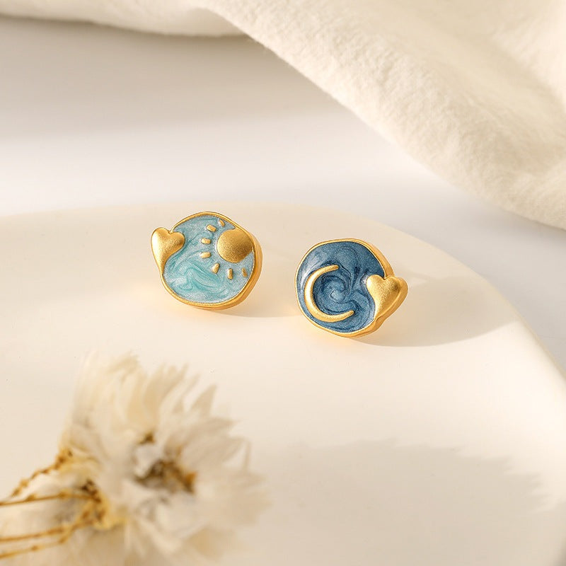 Island Morning and Night Earring