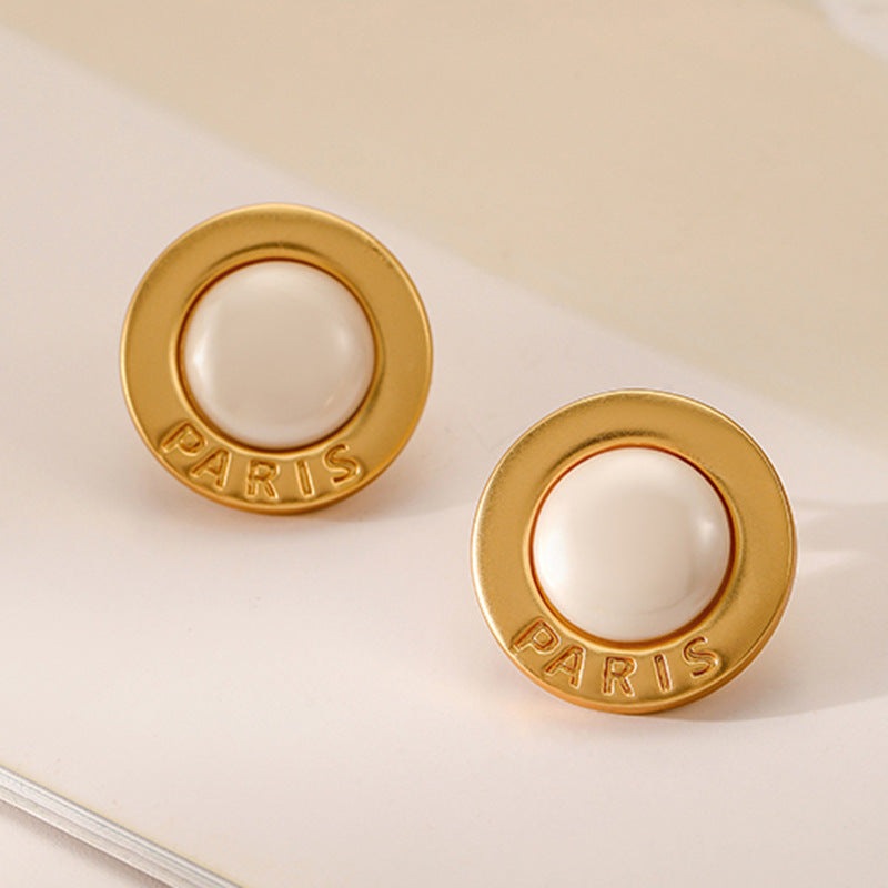 Island Classic Triomphe Round Earring